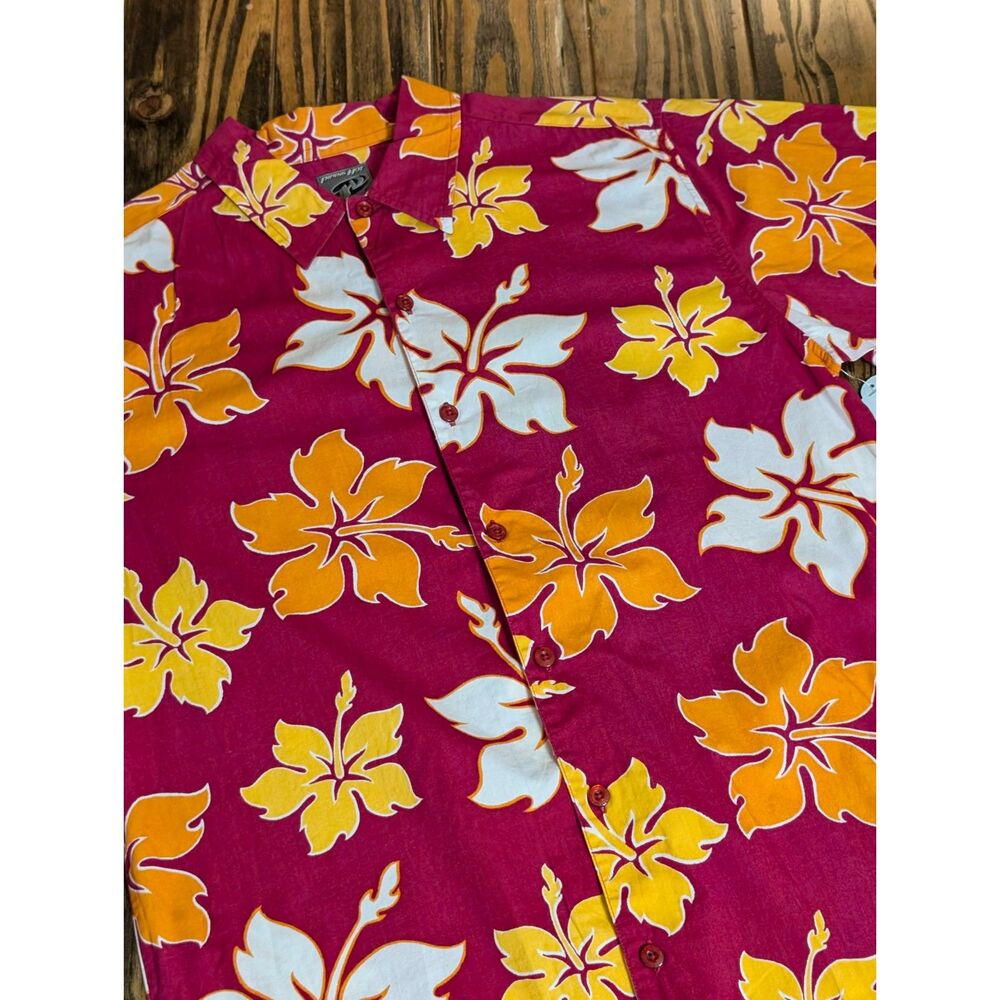 NWT Vintage Y2K Piping Hot Australia Hawaiian Shirt Boys XL / Mens S